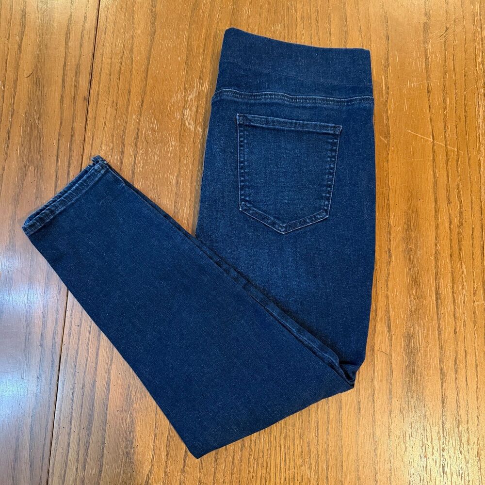 NYDJ Sculpt-Her Lyra Jeans Womens M Short Dark Wash Pull On Skinny Stretch